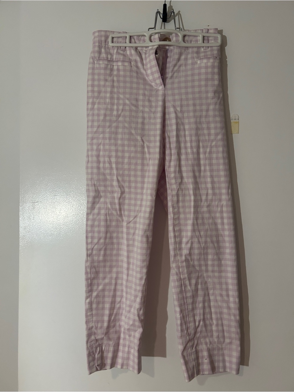 Ann Taylor Pink Gingham Pants